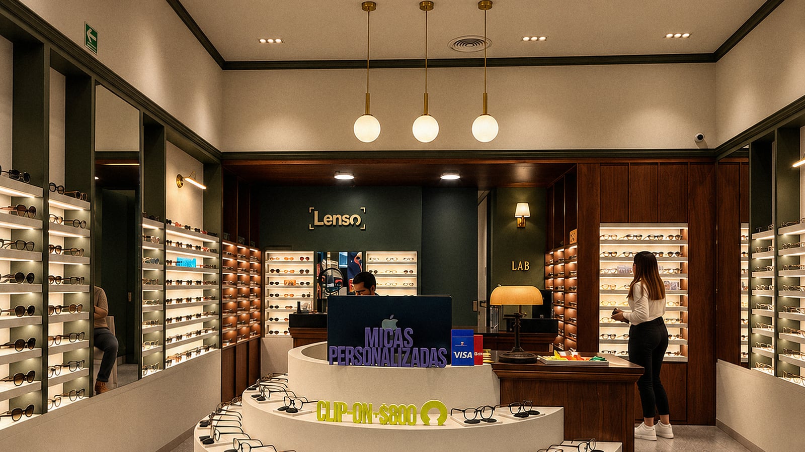 Interior de Lenso Plaza Patria